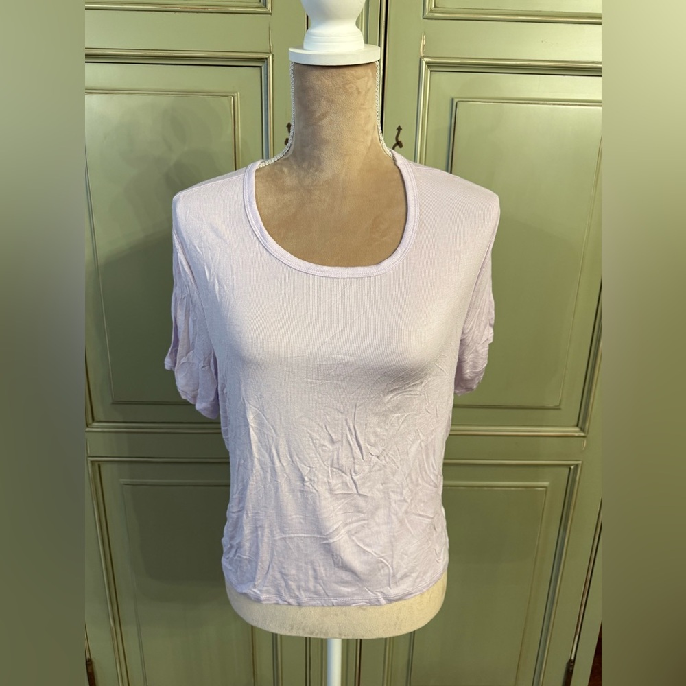 VIctoria’s Secret - Pajama Top Lavender. New With Tags. Soft hand. Rib knit.